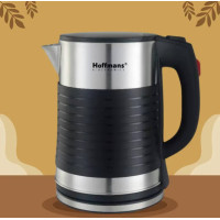 Електрочайник Hoffmans HM-2545 2.5 л  1800 Вт  нержавіюча сталь, LED підсвітка, авто-вимкнення, захист від перегріву, поворотна база 360